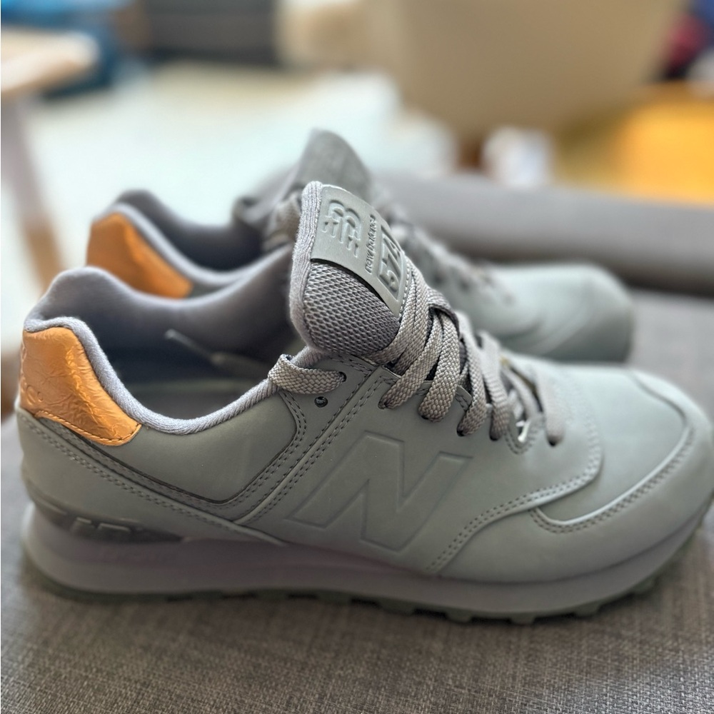 New Balance 574 Classic Gray Shoes